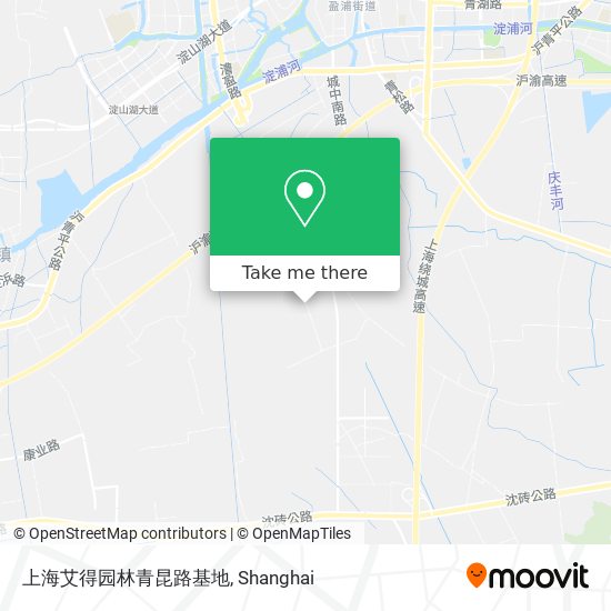 上海艾得园林青昆路基地 map