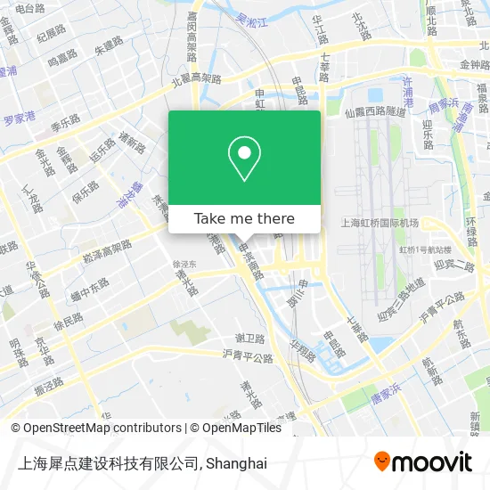 上海犀点建设科技有限公司 map