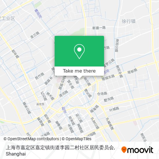 上海市嘉定区嘉定镇街道李园二村社区居民委员会 map