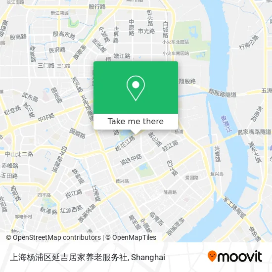 上海杨浦区延吉居家养老服务社 map