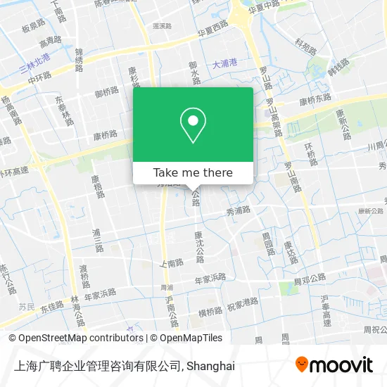 上海广聘企业管理咨询有限公司 map