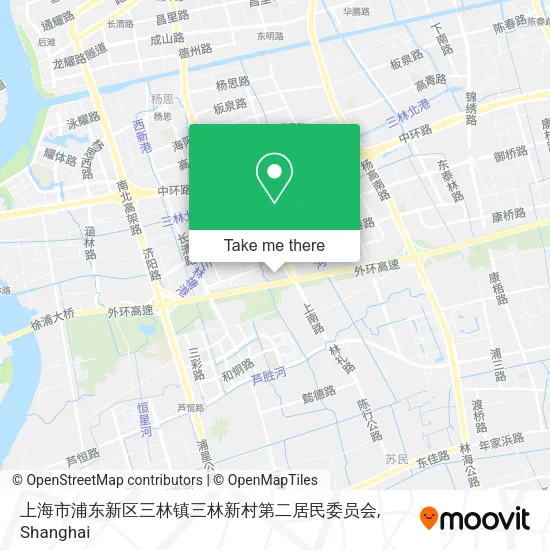 上海市浦东新区三林镇三林新村第二居民委员会 map