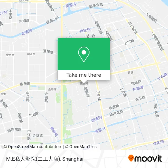 M.E私人影院(二工大店) map