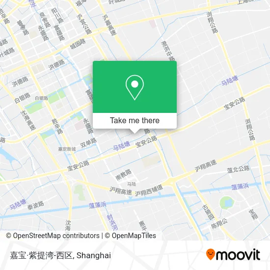 嘉宝·紫提湾-西区 map