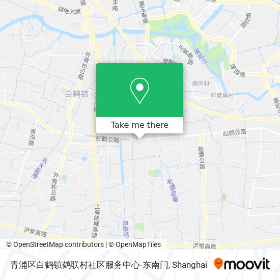 青浦区白鹤镇鹤联村社区服务中心-东南门 map