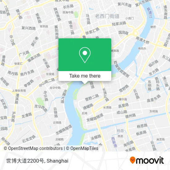 世博大道2200号 map