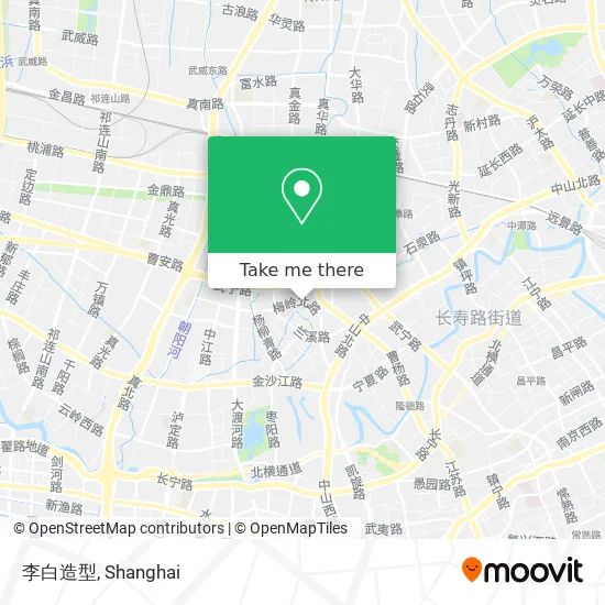 李白造型 map