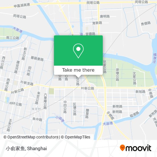 小俞家鱼 map