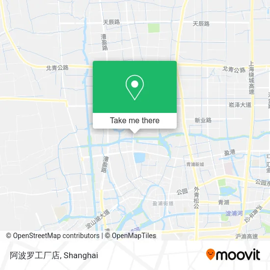阿波罗工厂店 map