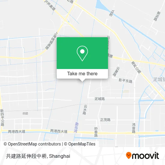 共建路延伸段中桥 map