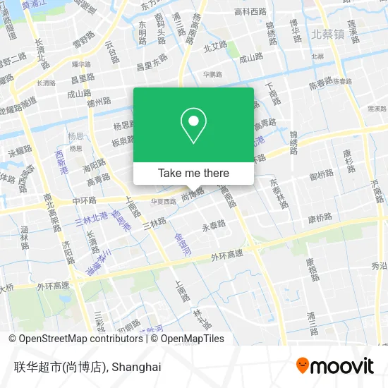 联华超市(尚博店) map