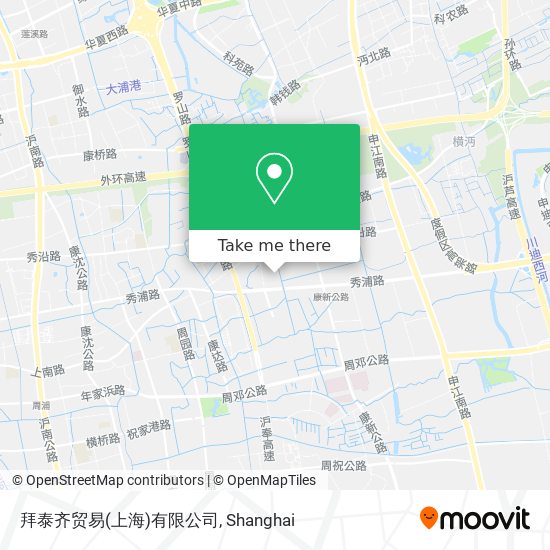 拜泰齐贸易(上海)有限公司 map