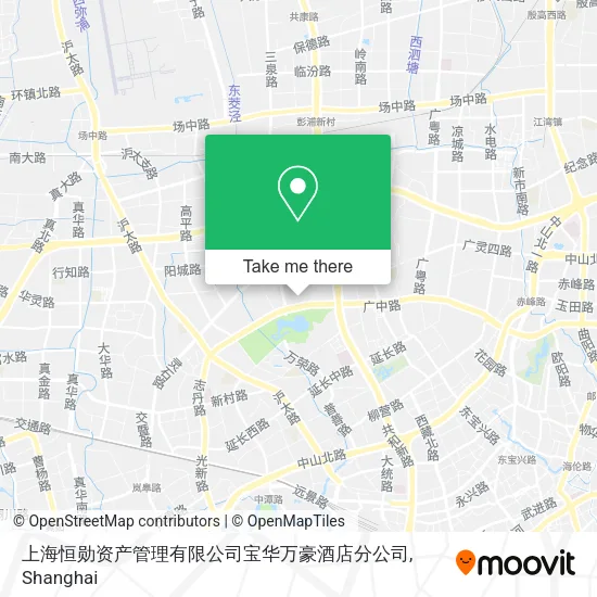 上海恒勋资产管理有限公司宝华万豪酒店分公司 map