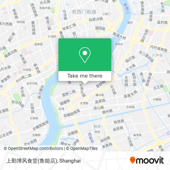 上勤博风食堂(鲁能店) map