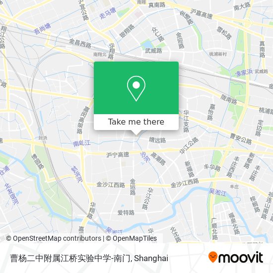 曹杨二中附属江桥实验中学-南门 map