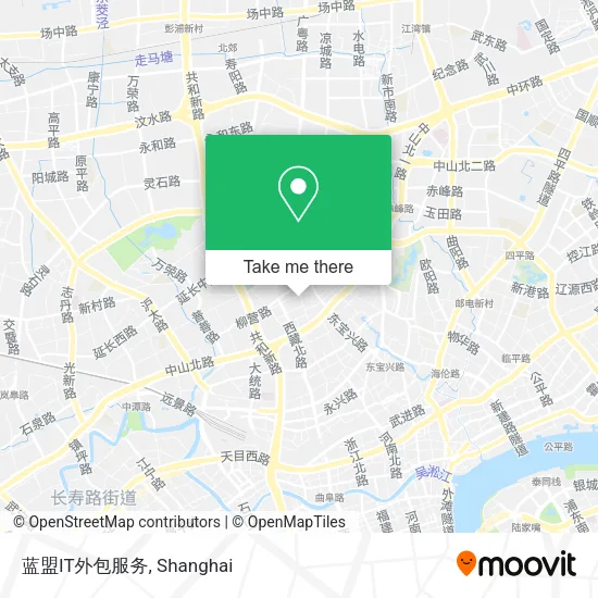 蓝盟IT外包服务 map