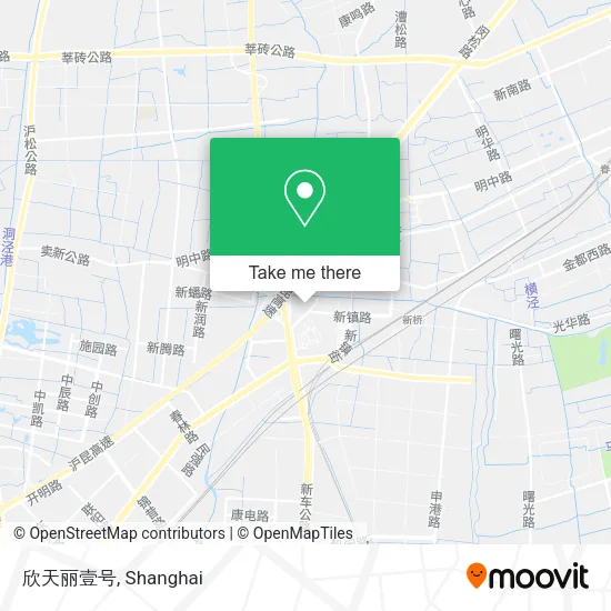 欣天丽壹号 map