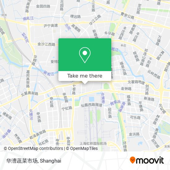 华漕蔬菜市场 map