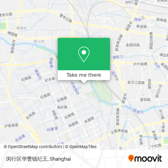 闵行区华曹镇纪王 map