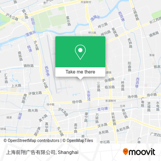 上海前翔广告有限公司 map