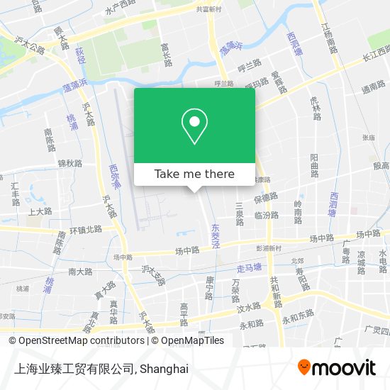 上海业臻工贸有限公司 map