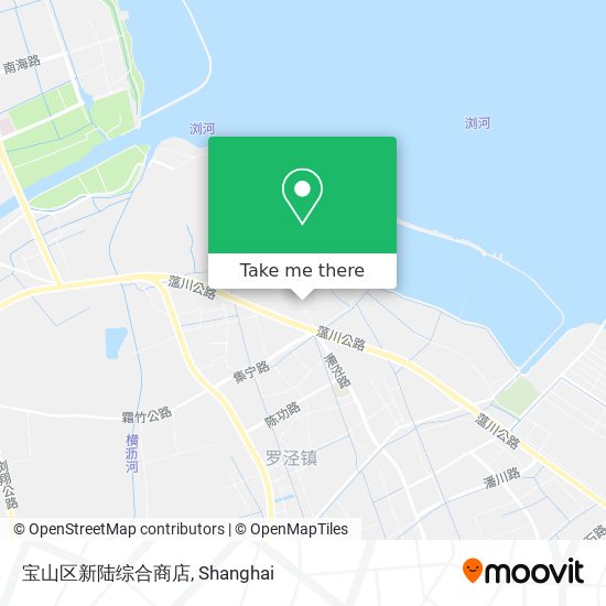 宝山区新陆综合商店 map