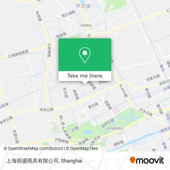 上海雨盛雨具有限公司 map