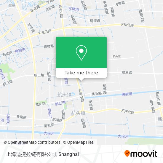 上海适捷拉链有限公司 map
