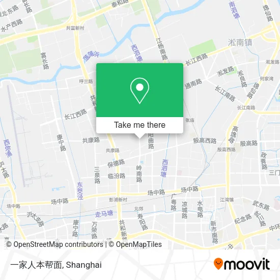 一家人本帮面 map