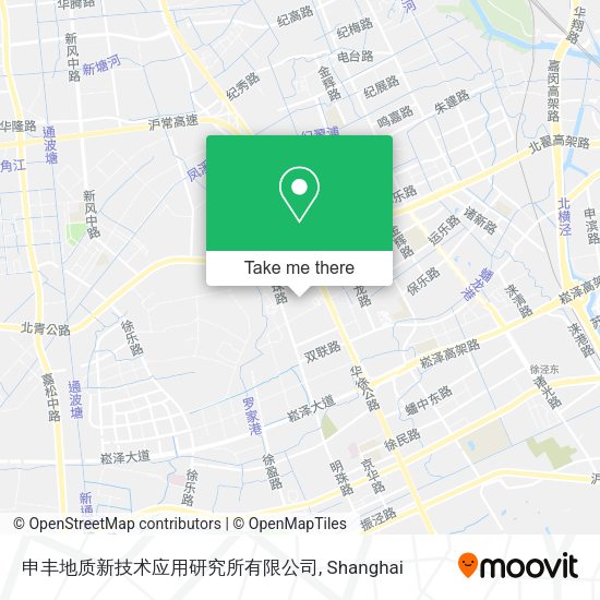 申丰地质新技术应用研究所有限公司 map