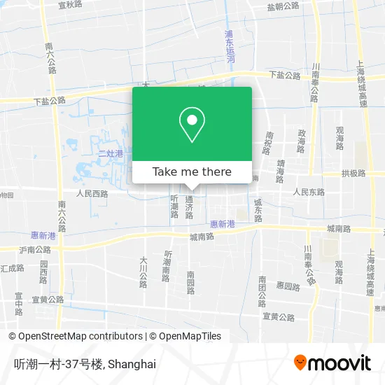 听潮一村-37号楼 map