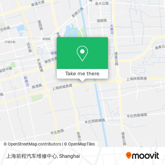 上海前程汽车维修中心 map