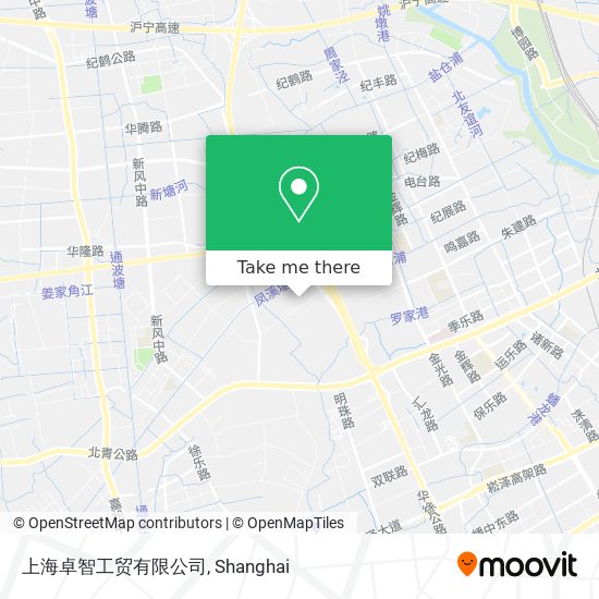 上海卓智工贸有限公司 map