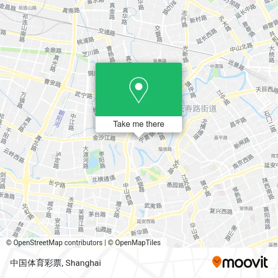 中国体育彩票 map