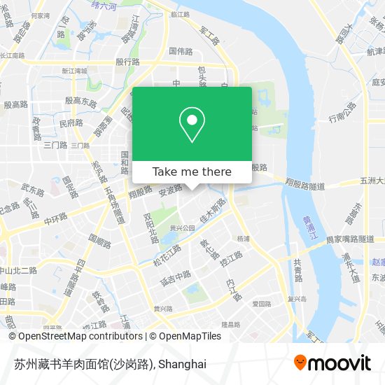 苏州藏书羊肉面馆(沙岗路) map