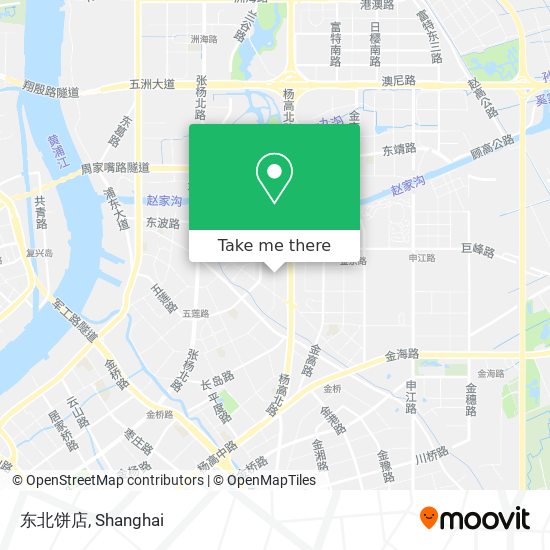 东北饼店 map