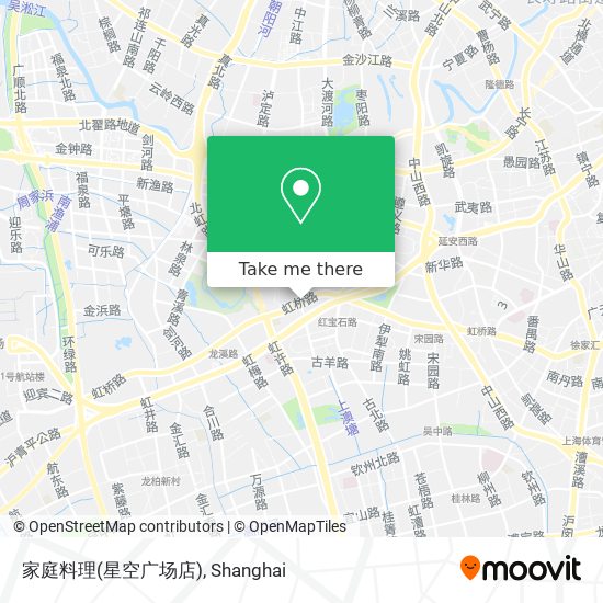 家庭料理(星空广场店) map