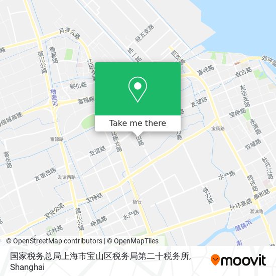 国家税务总局上海市宝山区税务局第二十税务所 map