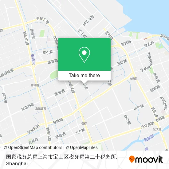 国家税务总局上海市宝山区税务局第二十税务所 map