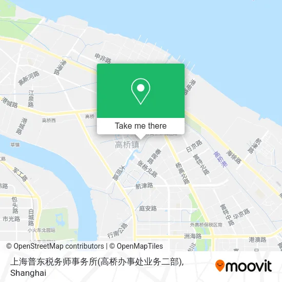 上海普东税务师事务所(高桥办事处业务二部) map