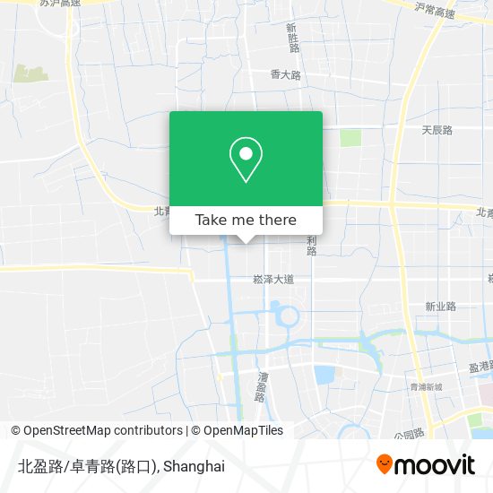 北盈路/卓青路(路口) map