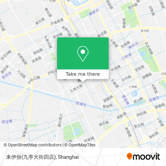 来伊份(九亭大街四店) map