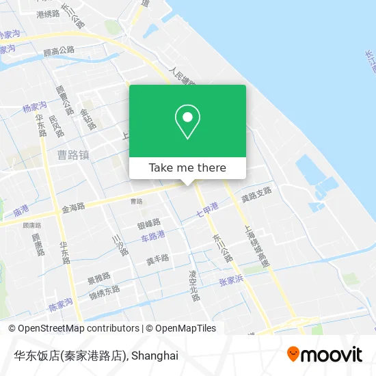 华东饭店(秦家港路店) map