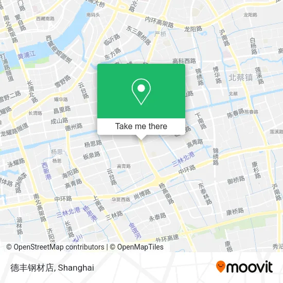德丰钢材店 map