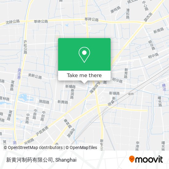 新黄河制药有限公司 map
