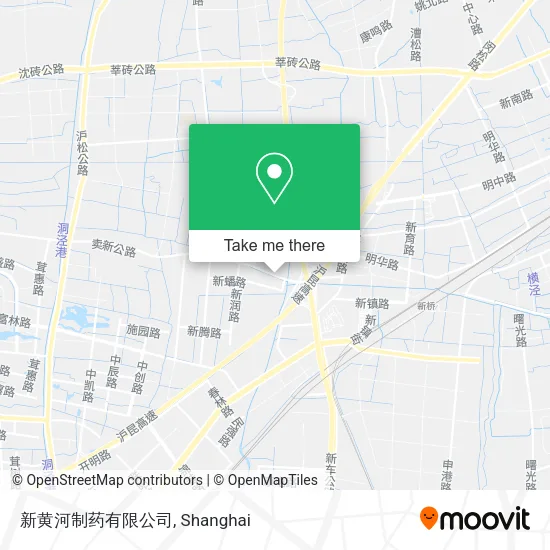 新黄河制药有限公司 map