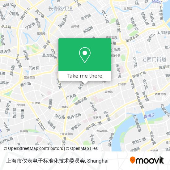 上海市仪表电子标准化技术委员会 map