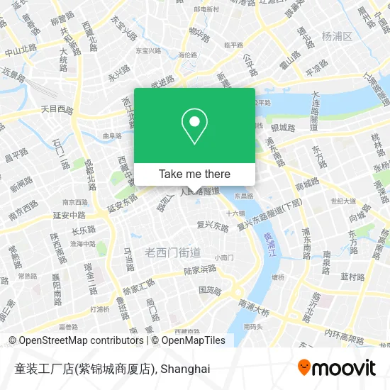 童装工厂店(紫锦城商厦店) map