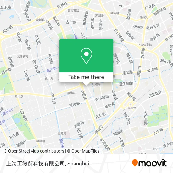 上海工微所科技有限公司 map