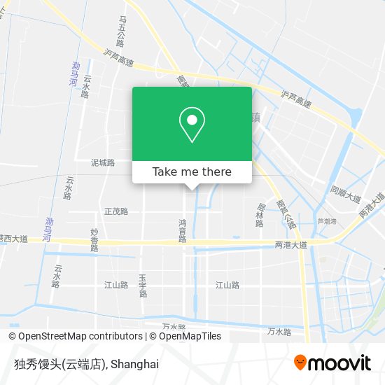 独秀馒头(云端店) map